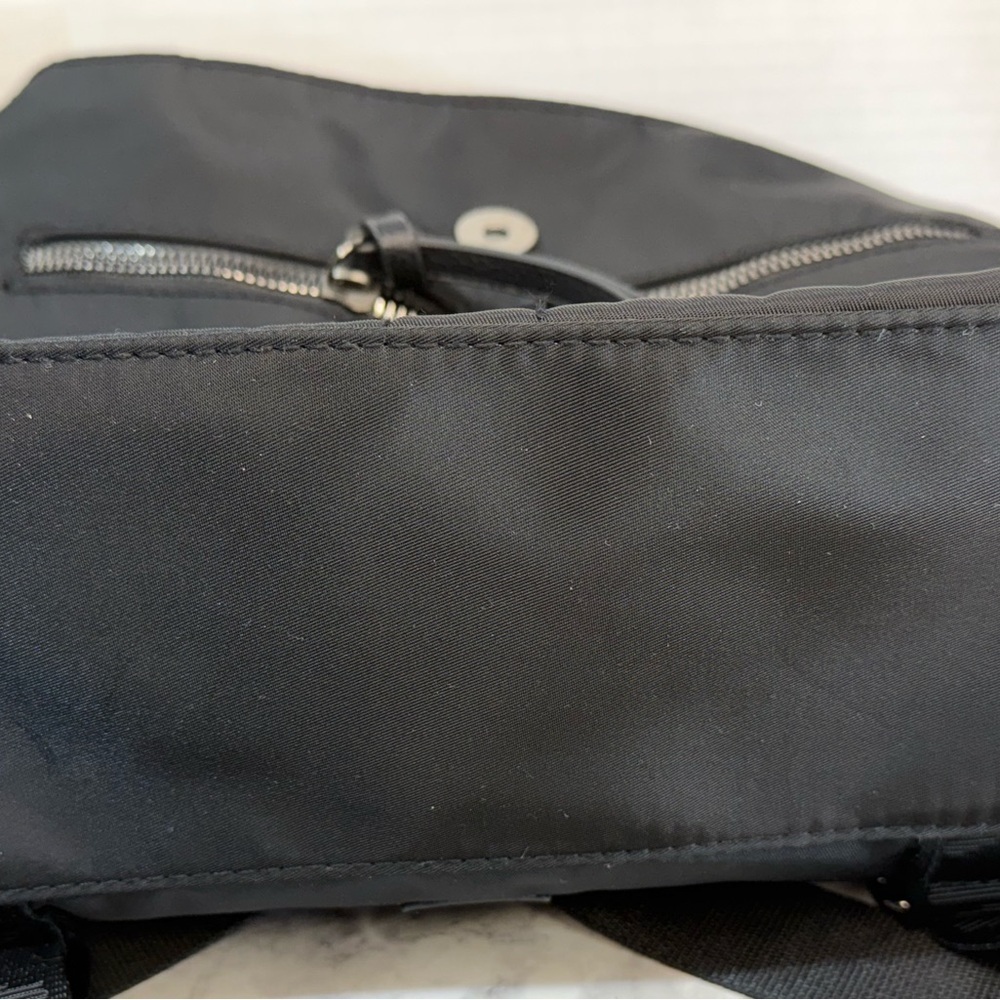 Streetwear grunge urban New York Trigger Black Mini Backpack Tote - Picture 10 of 12